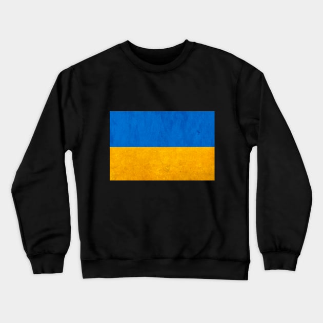 The Flag of ukraina, ukraine flag Crewneck Sweatshirt by Purrfect